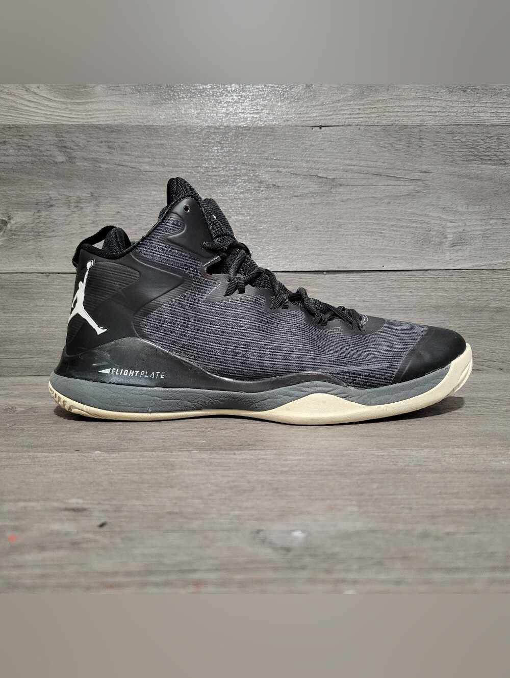 Jordan Super Fly 3 Mens Size 10.5 Black 684933 003 Anthracite